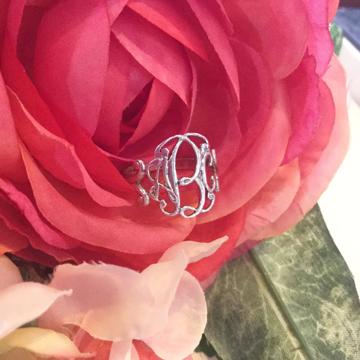 Make Your Mark: Custom Monogram Rings