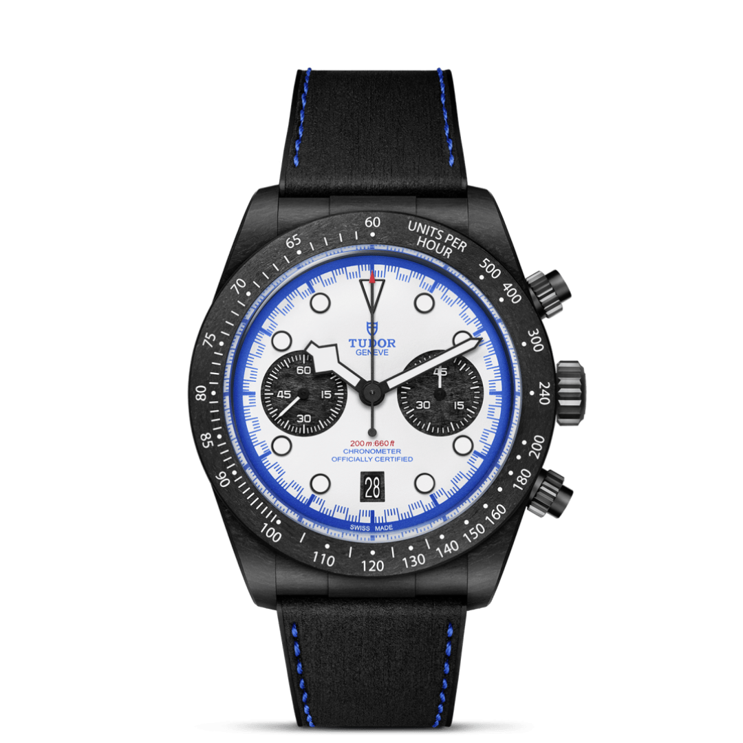 TUDOR Black Bay Chrono Daring Watches 42mm - M79377KN-0001 at Schwarzschild Jewelers