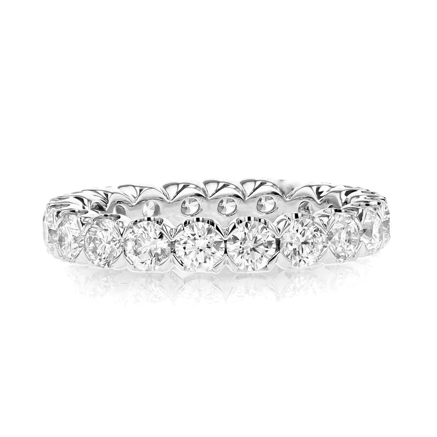 Diamond Eternity Band in 18K White Gold