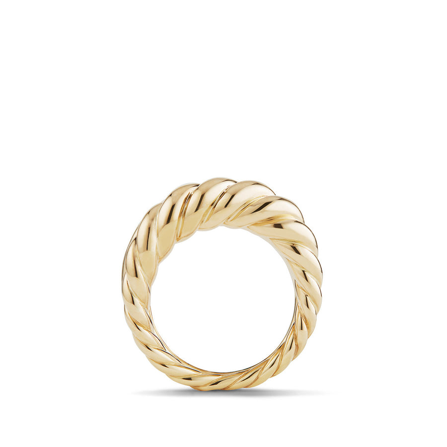 Pure Form Stack Rings in 18K Yellow Gold