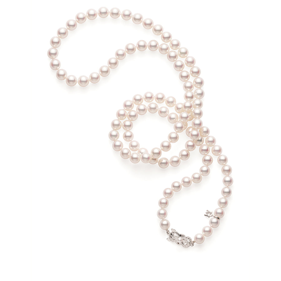 Akoya Cultured Pearl Strand Necklace