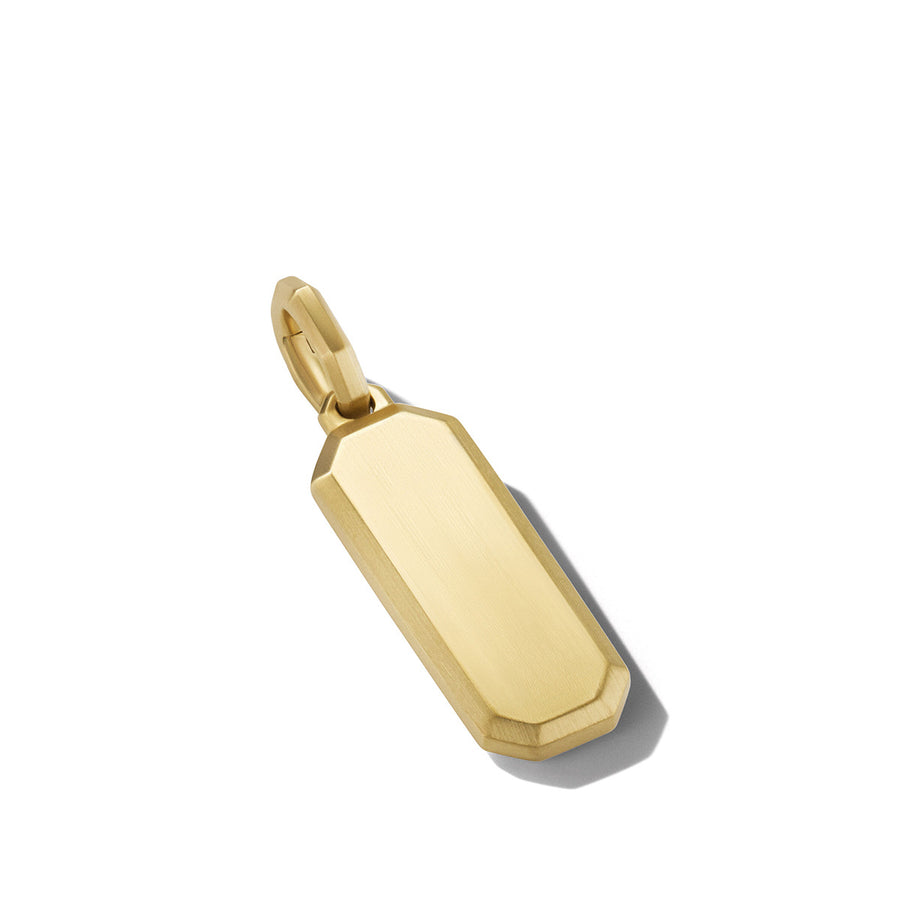 Streamline Amulet in 18K Yellow Gold