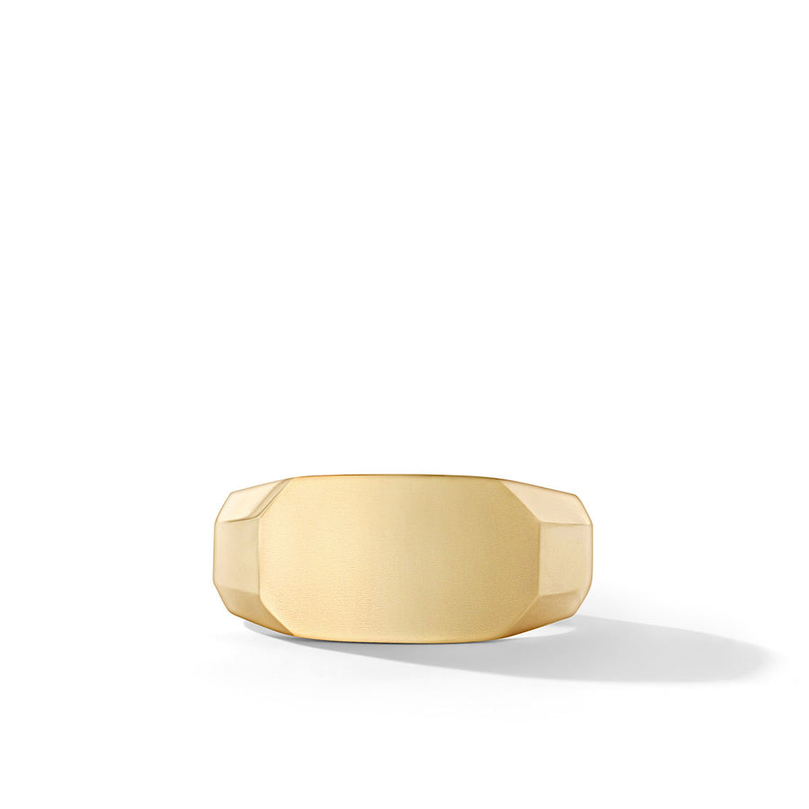 Streamline Cigar Band Ring in 18K Yellow Gold