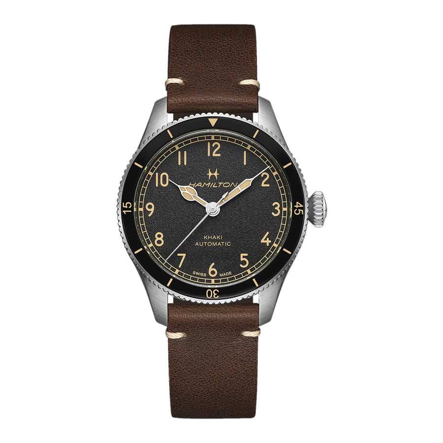 38mm Khaki Aviation Pilot Pioneer