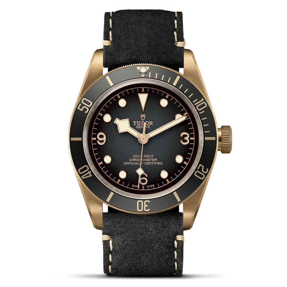 TUDOR Black Bay Bronze 43mm - M79250BA-0001 at Schwarzschild Jewelers