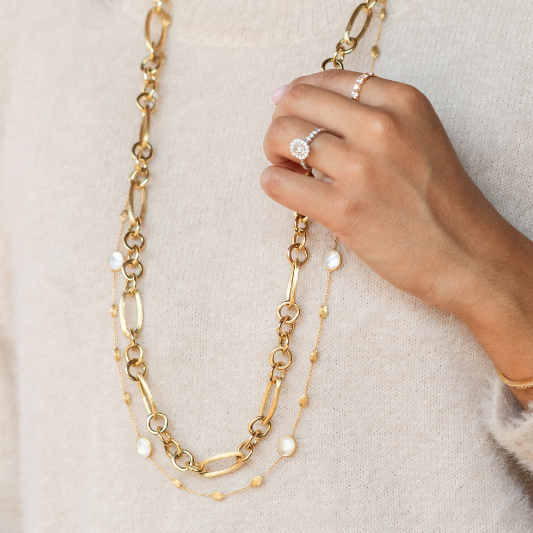 Layered Gold Necklaces