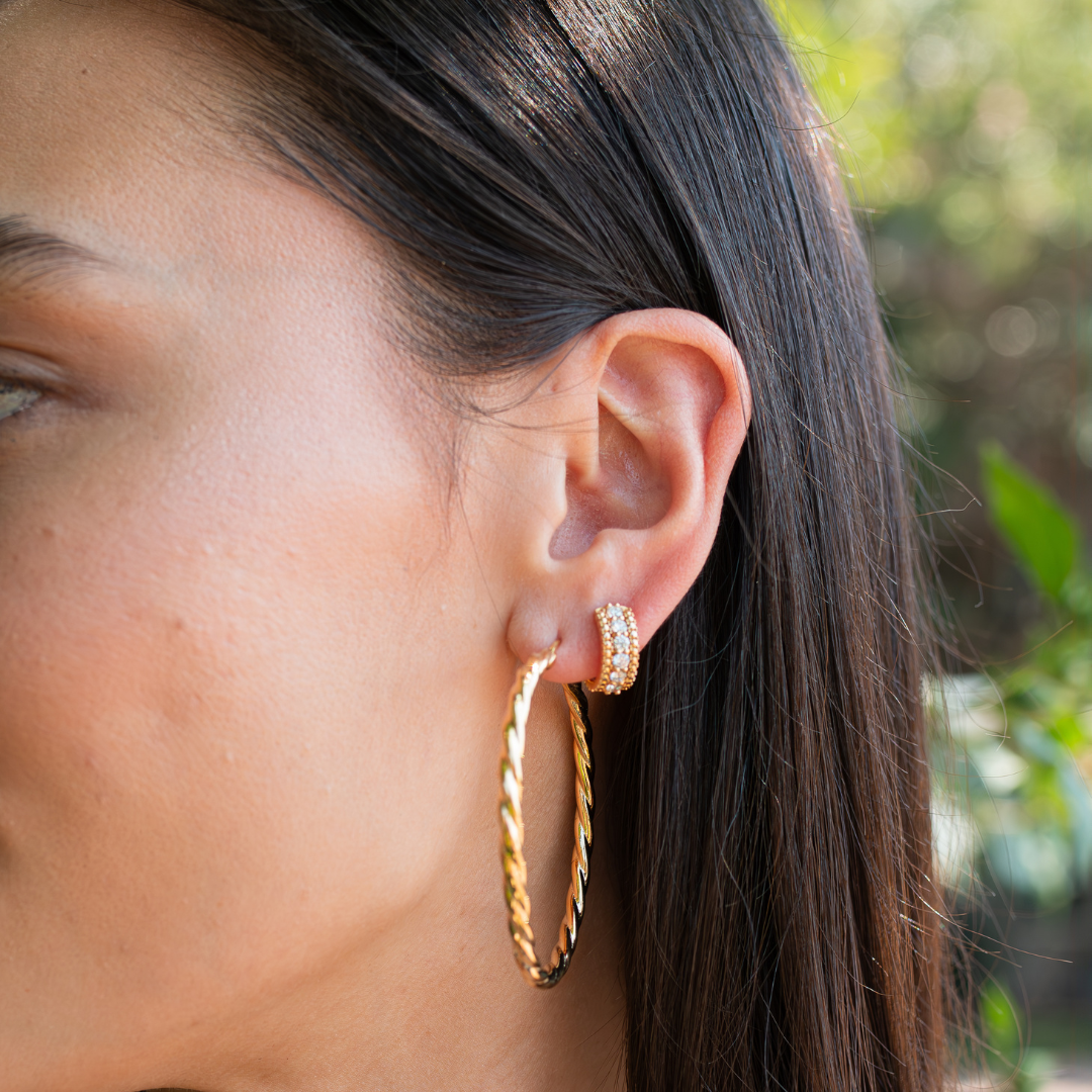 Gold Hoop Earrings