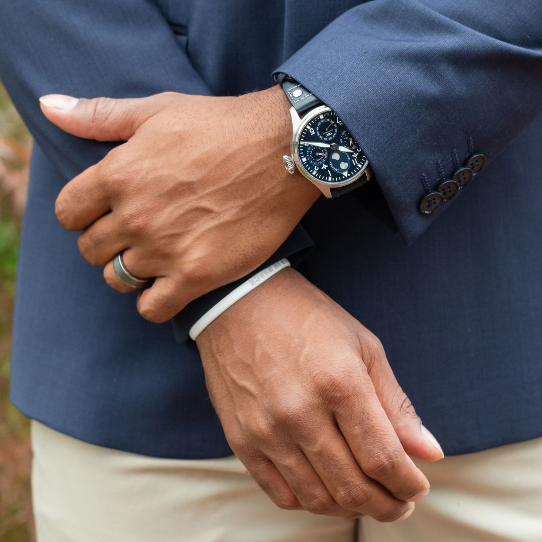 IWC Schaffhausen Navy Blue Watch