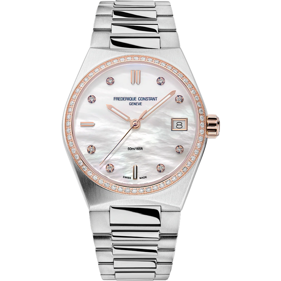31mm Highlife Quartz Mother of Pearl Diamond Dial and Bezel Watch