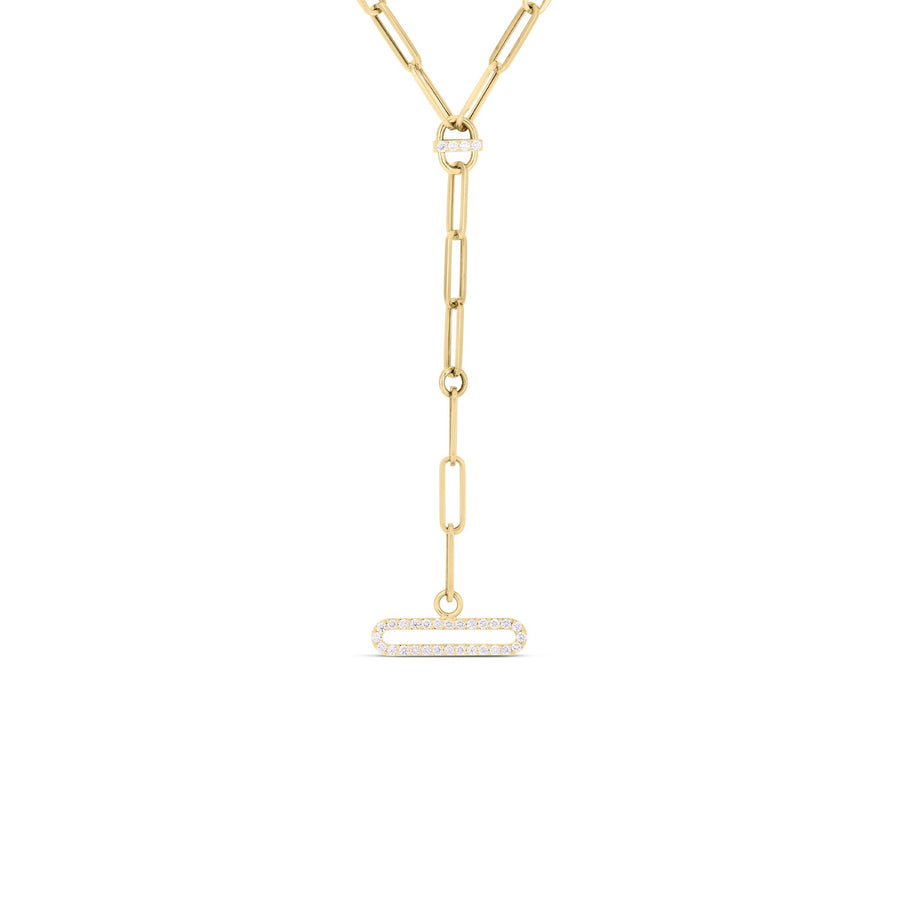 Venetian Princess 0.31ct Diamond Necklace in 18K Yellow Gold, 16"