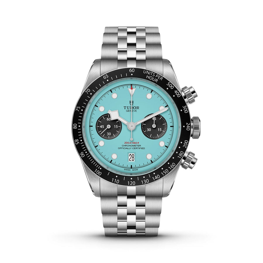 TUDOR Black Bay Chrono Daring Watches 41mm - M79360N-0024 at Schwarzschild Jewelers