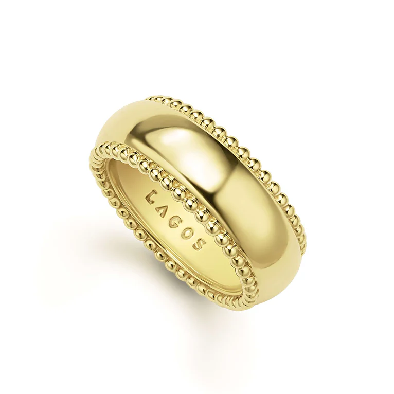 Anthem Ring in 18K Yellow Gold, size 11