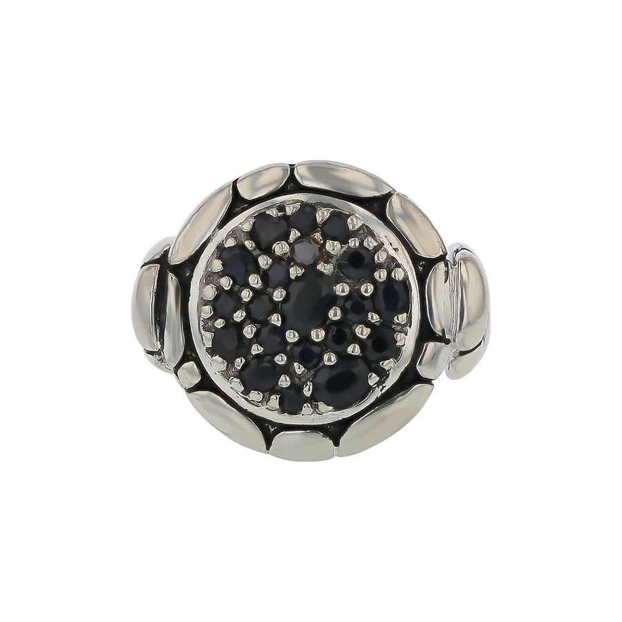John Hardy Blue Sapphire Ring in Sterling Silver