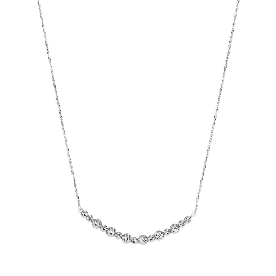 Cosmic Cluster Necklace in Platinum, 15"