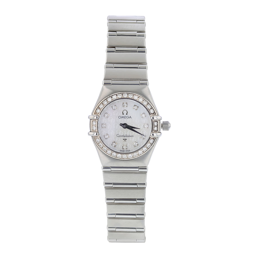 22mm Omega Constellation Watch with Mother Of Pearl Dial in Stainless Steel, Bracelet