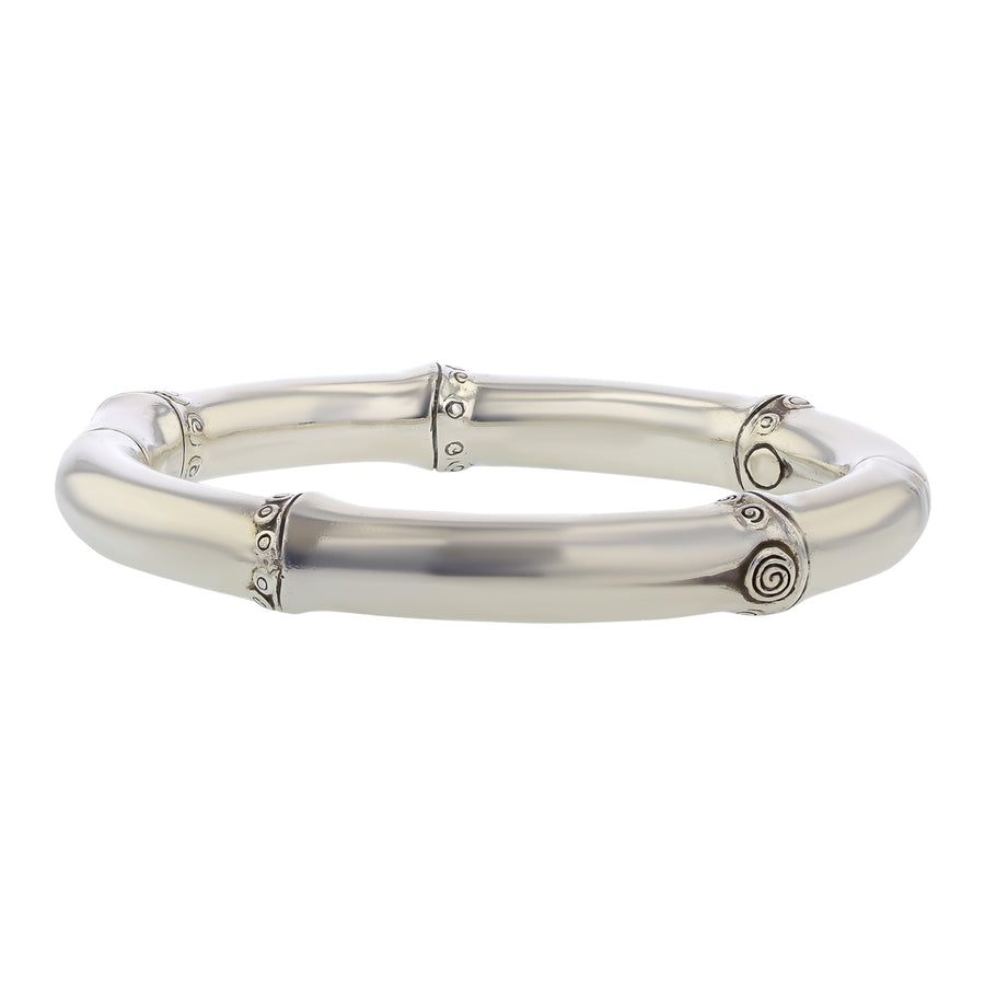 John Hardy Bamboo Bangle Bracelet in Sterling Silver