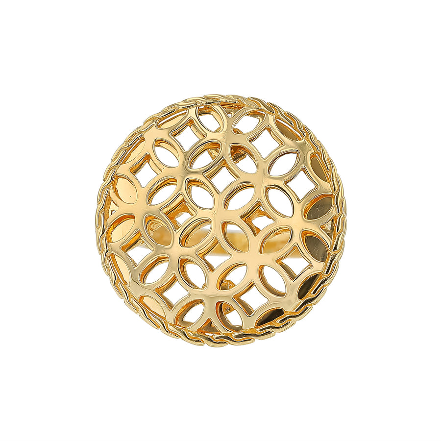John Hardy Kawung Ring in 18K Yellow Gold