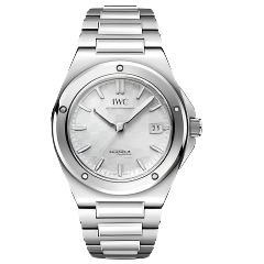 40mm Ingenieur with Silver Index Dial with Date on a Bracelet in Stainless Steel