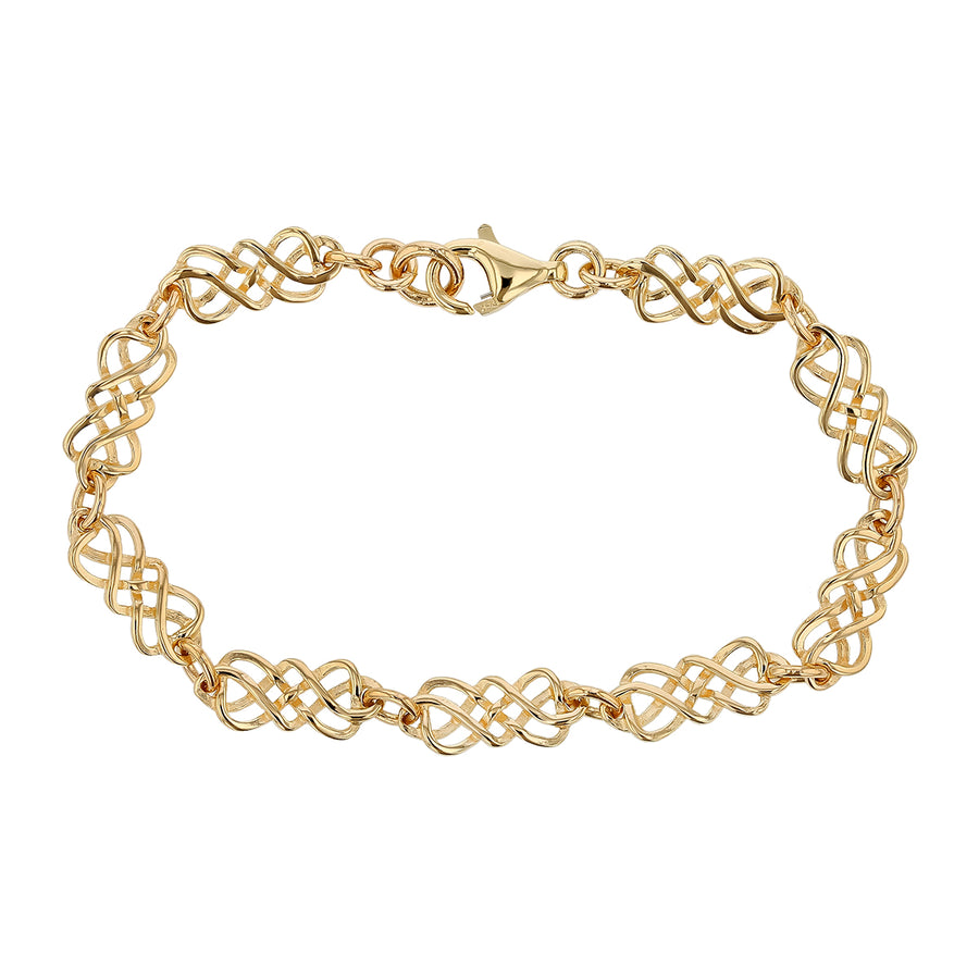 Byzantine Bracelet in 18K Yellow Gold