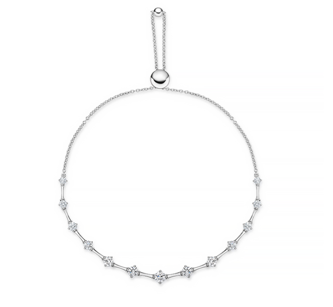 Cadence 1.22-1.28ct Diamond Bracelet in 18K White Gold