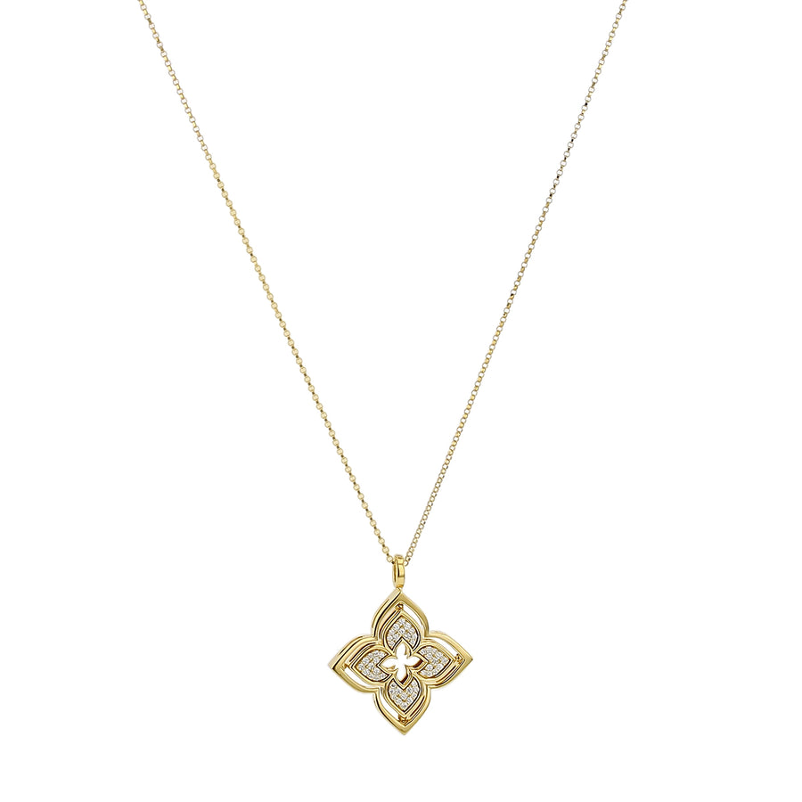 Venetian Princess 0.35ct Diamond Pendant in 18K Yellow Gold on 17" chain