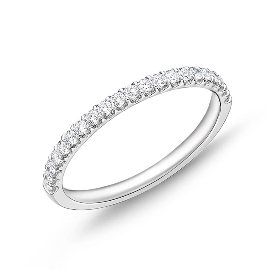Odessa 0.24-.027ct Diamond 21 Stone Band in Platinum, Size 6.5