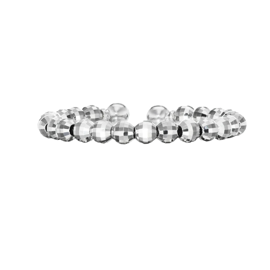 Platinum Single Row Ring, size 6-7.5