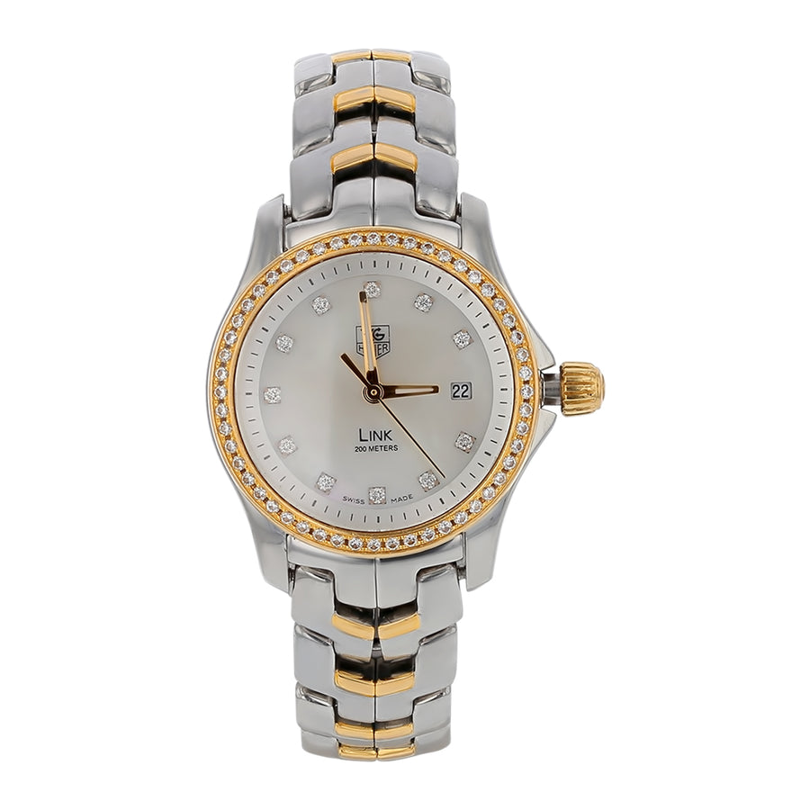 27mm Tag Heuer Link Lady Watch in Stainless Steel and 18KY Gold