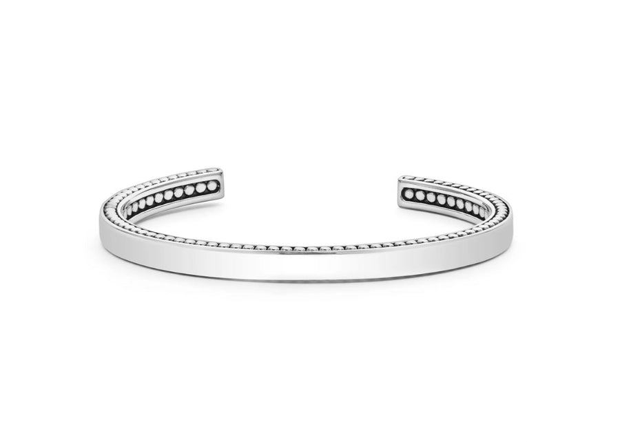 Anthem Cuff Bracelet in Sterling Silver, Size 7