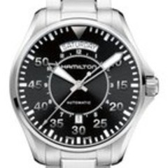 42mm Khaki Aviation Pilot Day Date Watch