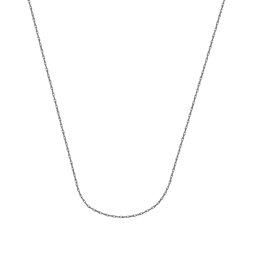 8rx Rope Chain in 14K White Gold with Lobster Clasp, 20"