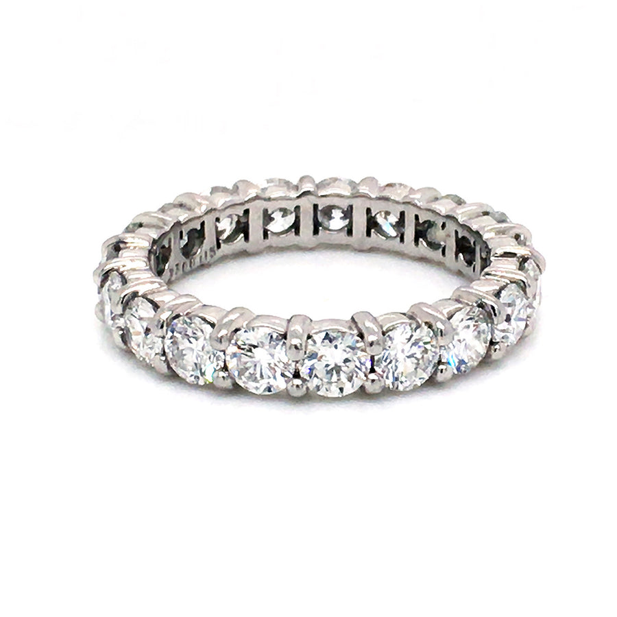 2.83ct Diamond Eternity Band in Platinum, Size 6.5