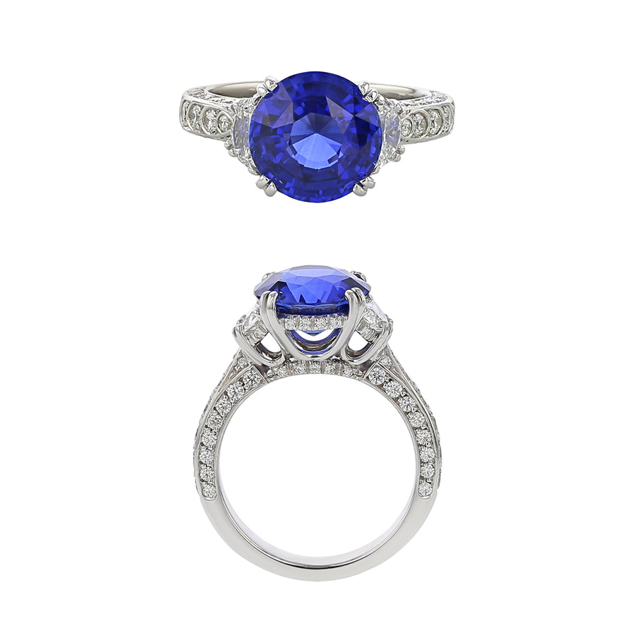 Loose 10mm Round Sri Lankan Sapphire