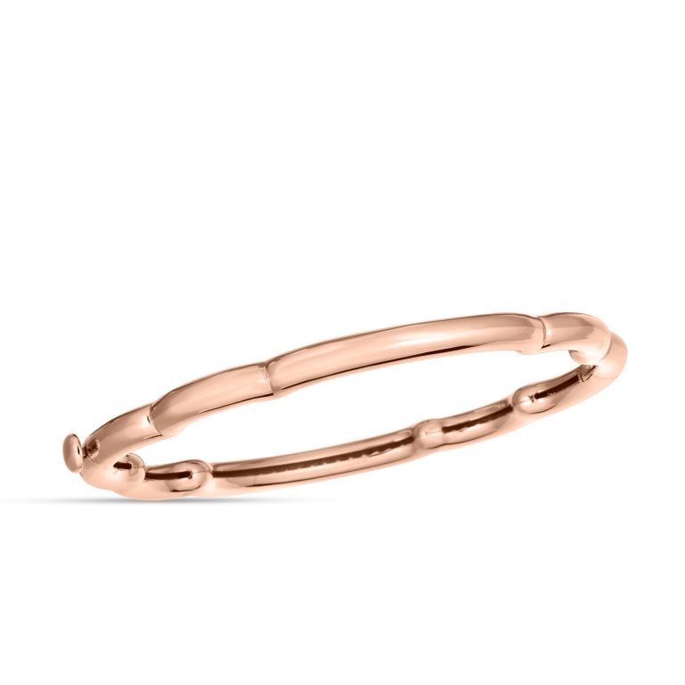 Cialoma Cloud 48x58mm Bangle Bracelet in 18K Rose Gold