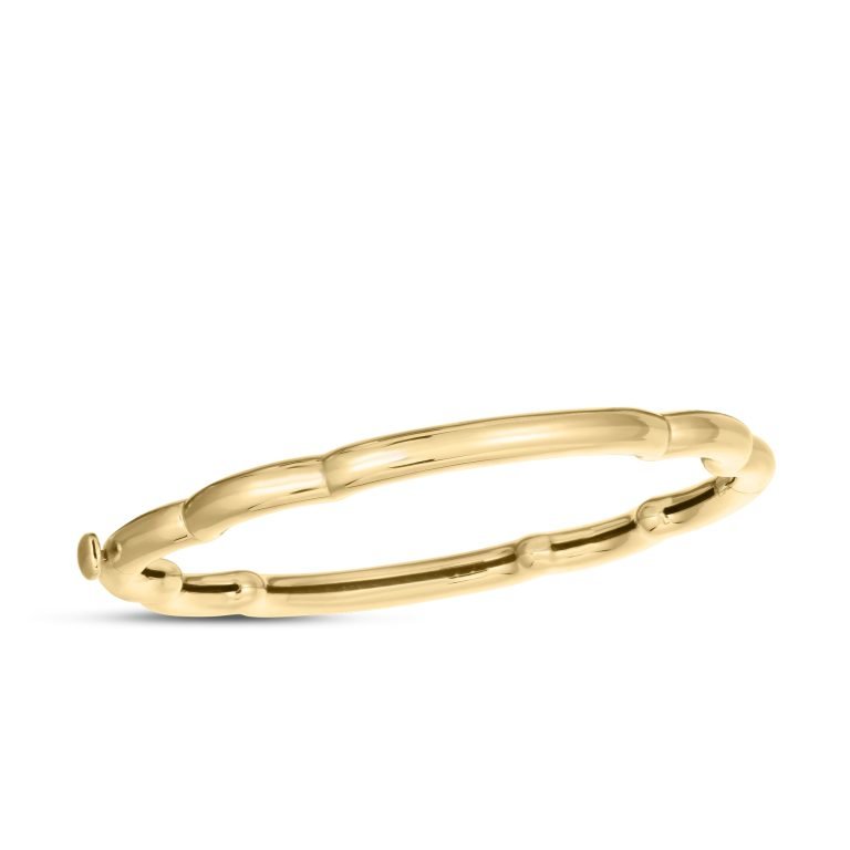 Cialoma Cloud Bangle Bracelet in 18K Yellow Gold