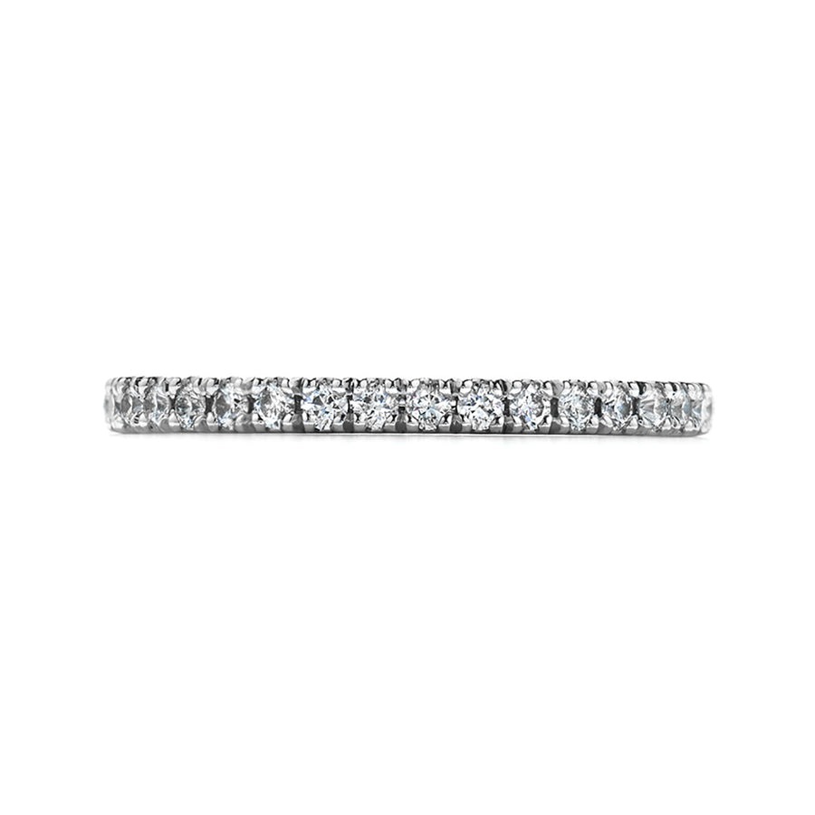 Transcend 0.50-0.58ct Diamond Eternity Band in Platinum, size 6.5