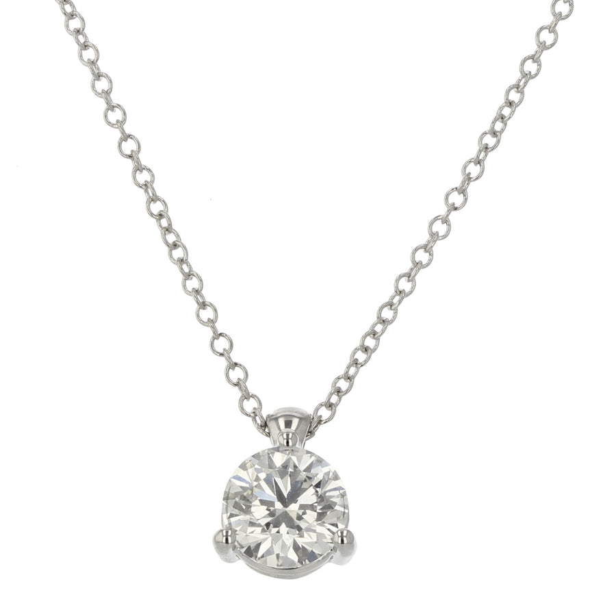 Hearts on Fire Classic 3 Prong Solitaire Pendant