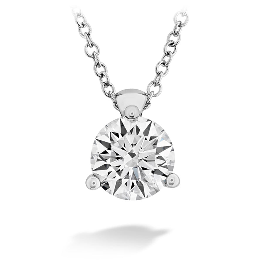HOF Classic 3 Prong Solitaire Pendant