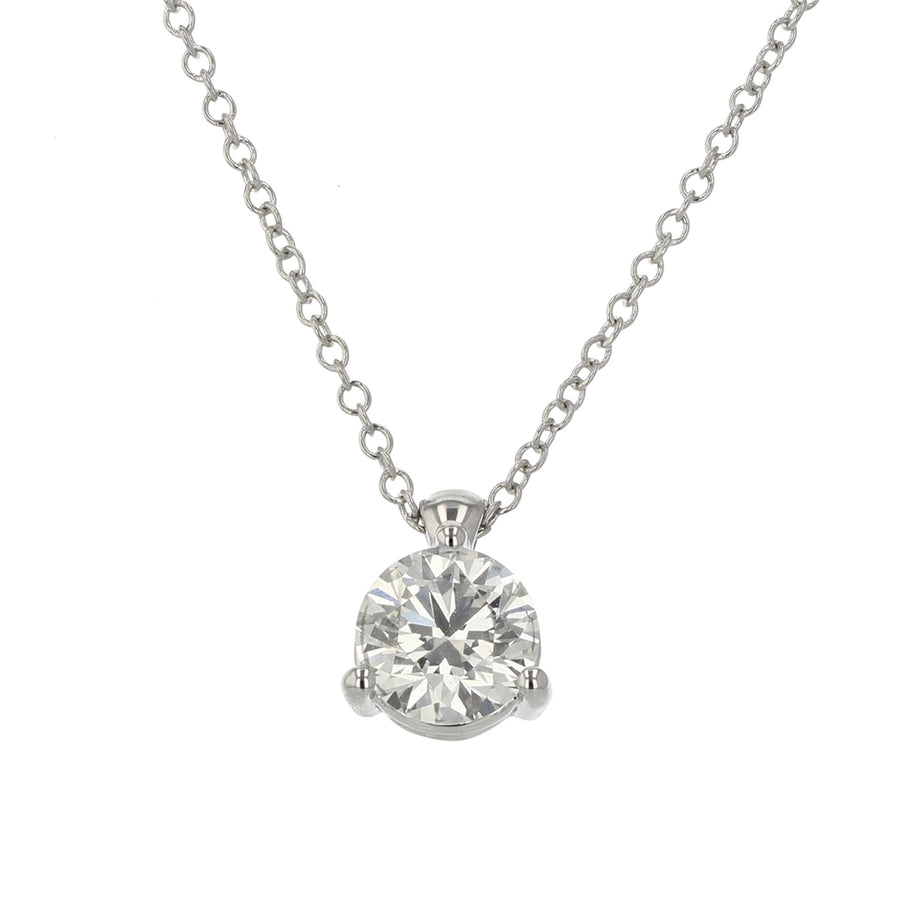 Hearts on Fire Classic 3 Prong Solitaire Pendant