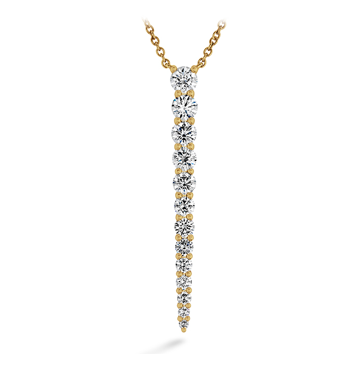 Identity 1.18-1.23ct Diamond Necklace in 18K Yellow Gold, 18"
