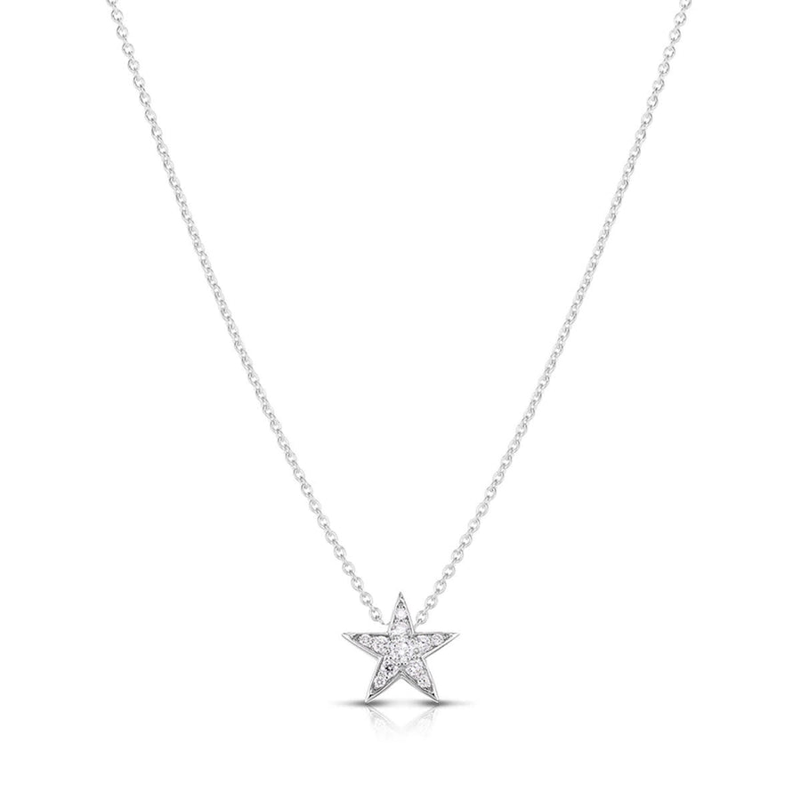 Tiny Treasures Diamonds Necklace in 18K White Gold