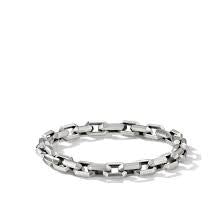 Heirloom Chain Link Bracelet in Sterling Silver