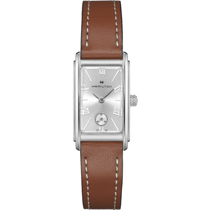 19x27mm American Classic Ardmore Small Watch with Silver Dial in Stainless Steel, Strap