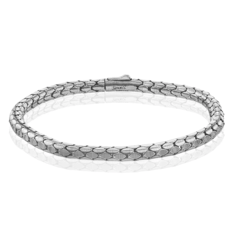 Link Bracelet in 14K White Gold