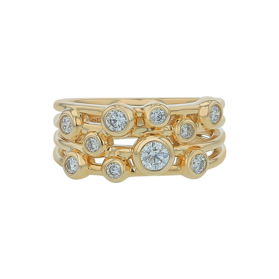 0.56ct Diamond Ring in 14K Yellow Gold, size 7