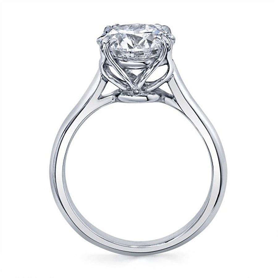 Plasmare Radiant-cut Solitaire Diamond Ring