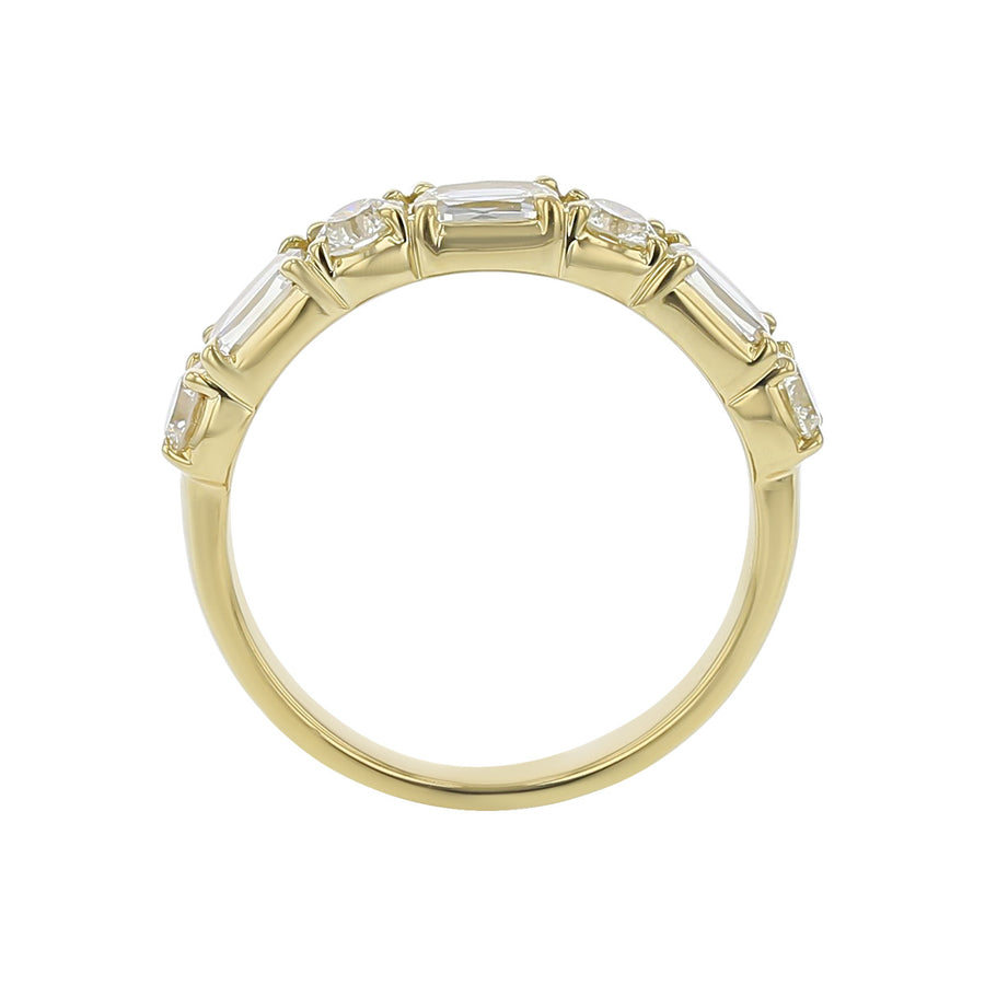 L'amour Crisscut Diamond Band