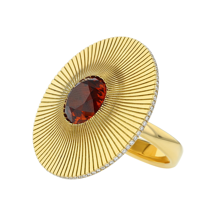 Mandarin Garnet Ring