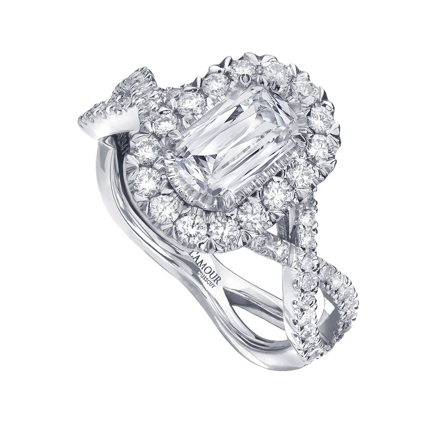 L'Amour Brilliant Diamond Engagement Ring