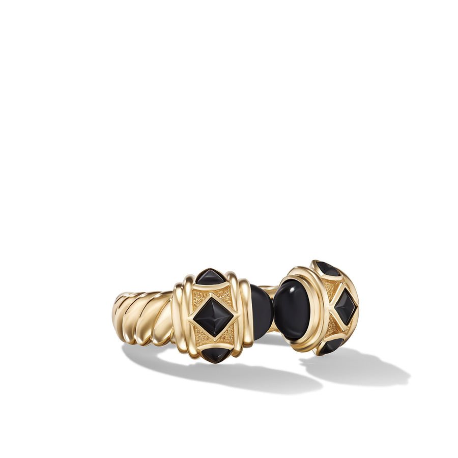 Renaissance Color Ring in 18K Yellow Gold with Black Onyx